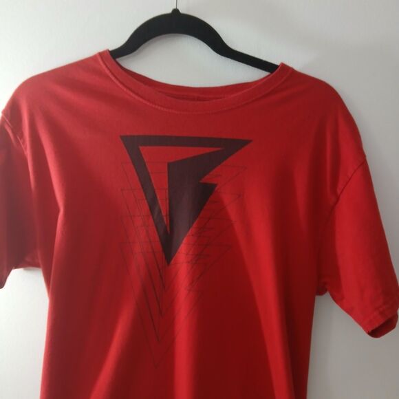 WWE Finn Balor Red 100% Cotton Graphic Crew Neck Tee-Shirt T-Shirt Size Medium - Picture 2 of 6